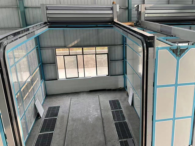 L-Shaped Turbine Hard Quick Door